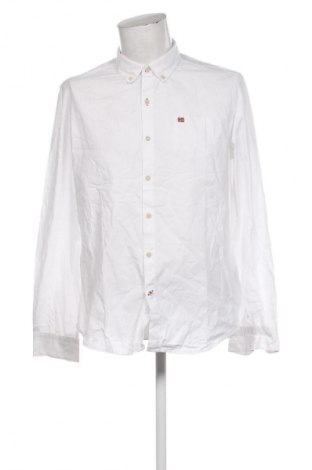 Herrenhemd Napapijri, Größe XXL, Farbe Weiß, Preis 31,99 €