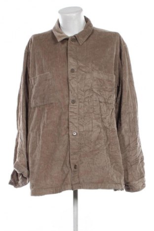 Herrenhemd Next, Größe 5XL, Farbe Beige, Preis € 7,99