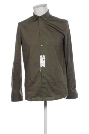 Ανδρικό πουκάμισο Olymp, Μέγεθος L, Χρώμα Πράσινο, Τιμή 75,99 €