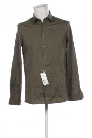 Ανδρικό πουκάμισο Olymp, Μέγεθος L, Χρώμα Πράσινο, Τιμή 75,99 €