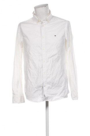 Męska koszula Tommy Hilfiger, Rozmiar L, Kolor ecru, Cena 127,99 zł