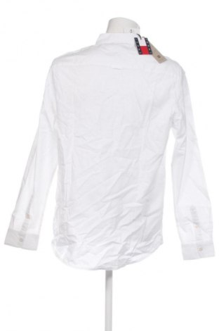 Férfi ing Tommy Jeans, Méret L, Szín Fehér, Ár 34 309 Ft