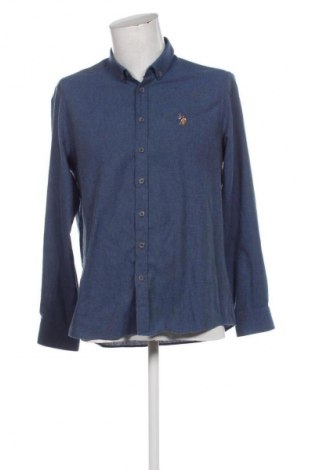 Мъжка риза U.S. Polo Assn., Размер L, Цвят Син, Цена 28,00 €