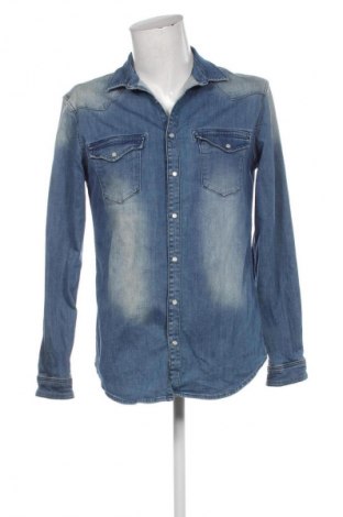 Ανδρικό πουκάμισο Unbranded, Μέγεθος L, Χρώμα Μπλέ, Τιμή 8,99 €