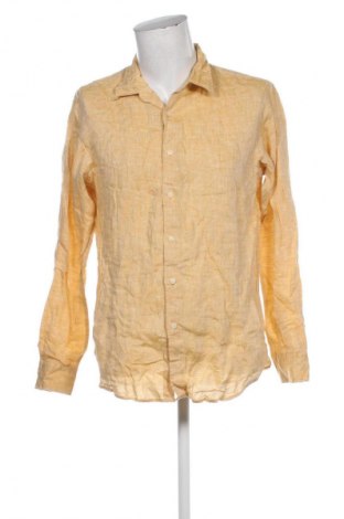 Ανδρικό πουκάμισο Uniqlo, Μέγεθος L, Χρώμα Κίτρινο, Τιμή 9,99 €
