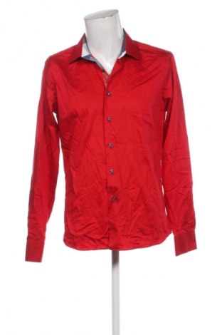 Herrenhemd Vanucci, Größe L, Farbe Rot, Preis € 24,99