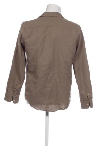 Мъжка риза Zara, Размер L, Цвят Бежов, Цена 17,00 €