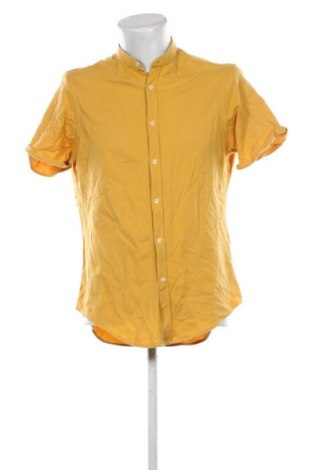 Мъжка риза Zara, Размер L, Цвят Жълт, Цена 12,27 €