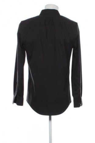 Мъжка риза Zara, Размер M, Цвят Черен, Цена 10,73 €