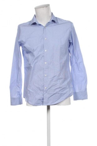 Cămașă de bărbați Zara, Mărime M, Culoare Albastru, Preț 61,99 Lei
