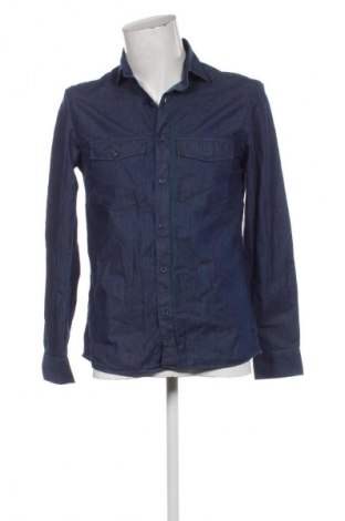 Ανδρικό πουκάμισο Zara, Μέγεθος M, Χρώμα Μπλέ, Τιμή 17,36 €