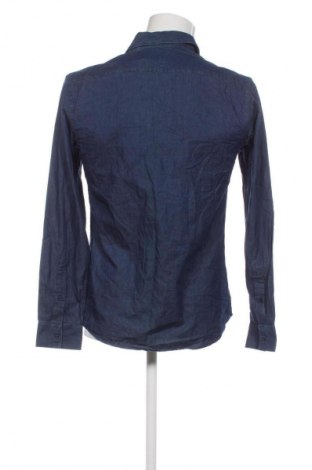 Ανδρικό πουκάμισο Zara, Μέγεθος M, Χρώμα Μπλέ, Τιμή 17,36 €