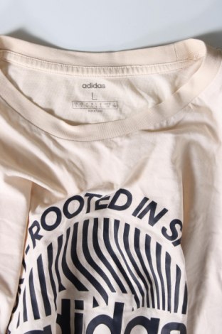 Tricou de bărbați Adidas, Mărime L, Culoare Bej, Preț 81,99 Lei