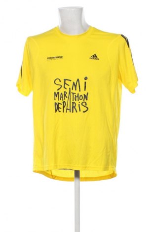 Tricou de bărbați Adidas, Mărime L, Culoare Galben, Preț 151,99 Lei