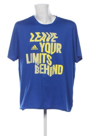 Мъжка тениска Adidas, Размер XXL, Цвят Син, Цена 14,00 €