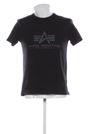 Мъжка тениска Alpha Industries, Размер M, Цвят Черен, Цена 14,31 €