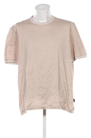 Ανδρικό t-shirt Bugatti, Μέγεθος 4XL, Χρώμα  Μπέζ, Τιμή 16,99 €