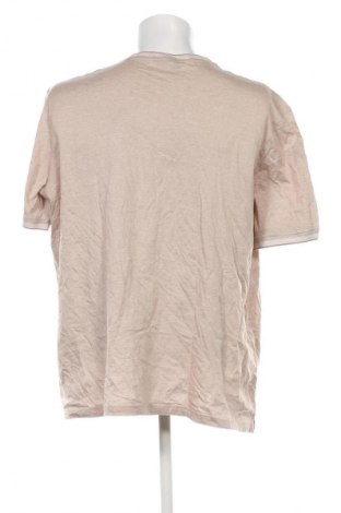 Ανδρικό t-shirt Bugatti, Μέγεθος 4XL, Χρώμα  Μπέζ, Τιμή 16,99 €