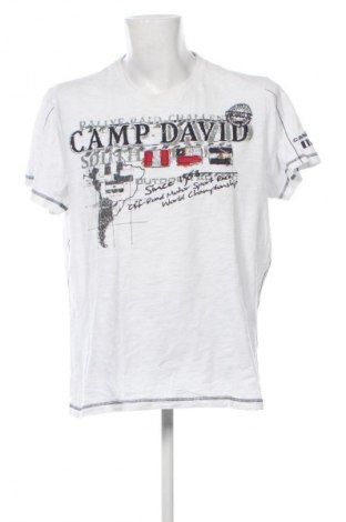 Herren Shirt Camp David, Größe XL, Farbe Weiß, Preis 17,99 €