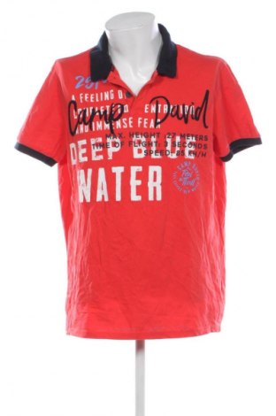 Herren Shirt Camp David, Größe XXL, Farbe Rot, Preis 17,99 €