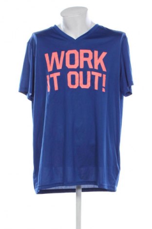 Tricou de bărbați Crivit, Mărime XXL, Culoare Albastru, Preț 34,99 Lei