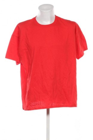Męski T-shirt Fruit Of The Loom, Rozmiar XXL, Kolor Czerwony, Cena 36,99 zł