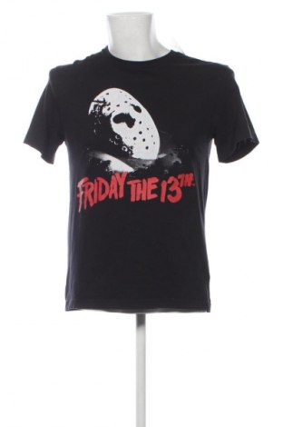 Мъжка тениска H&M Divided, Размер M, Цвят Черен, Цена 10,00 €