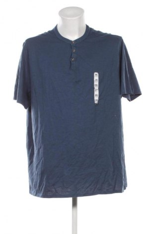 Tricou de bărbați Kiabi, Mărime 3XL, Culoare Albastru, Preț 69,99 Lei