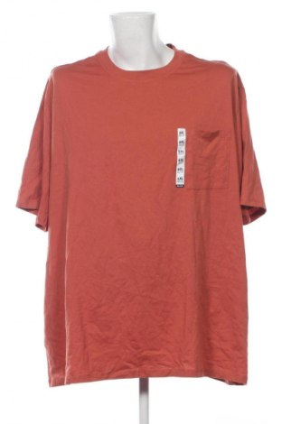 Tricou de bărbați Kiabi, Mărime 5XL, Culoare Portocaliu, Preț 68,99 Lei