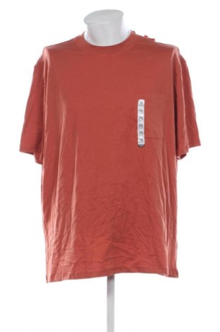 Męski T-shirt Kiabi, Rozmiar 3XL, Kolor Brązowy, Cena 58,99 zł