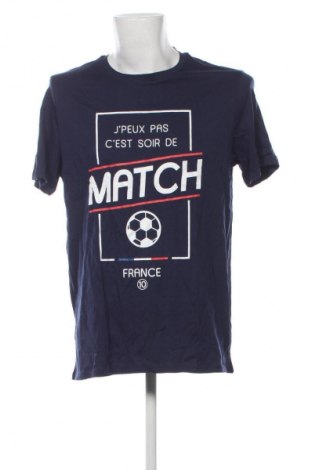 Ανδρικό t-shirt Kiabi, Μέγεθος XL, Χρώμα Μπλέ, Τιμή 13,99 €