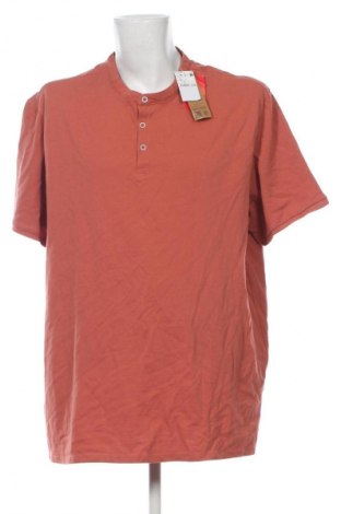 Pánské tričko  Kiabi, Velikost 4XL, Barva Hnědá, Cena  329,00 Kč