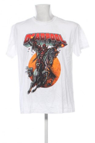 Ανδρικό t-shirt Marvel, Μέγεθος XL, Χρώμα Λευκό, Τιμή 9,99 €