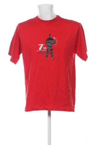 Męski T-shirt Michael Schumacher, Rozmiar XXL, Kolor Czerwony, Cena 40,99 zł