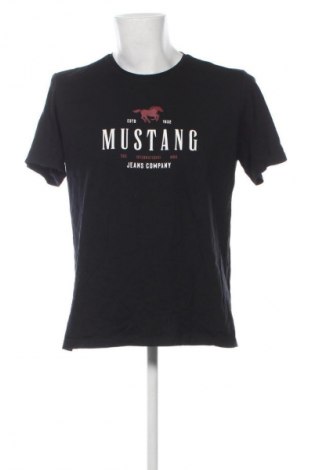 Ανδρικό t-shirt Mustang, Μέγεθος L, Χρώμα Μαύρο, Τιμή 10,99 €