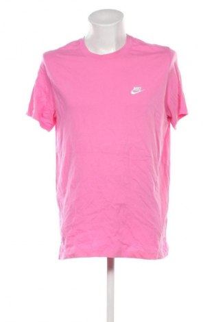 Męski T-shirt Nike, Rozmiar XL, Kolor Różowy, Cena 72,99 zł
