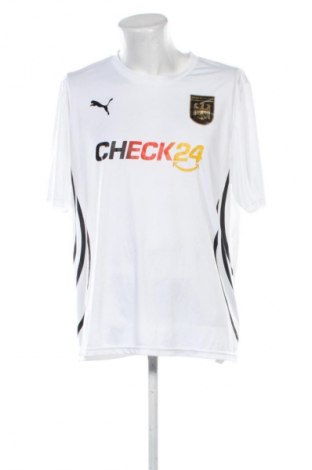 Tricou de bărbați PUMA, Mărime XXL, Culoare Alb, Preț 72,99 Lei