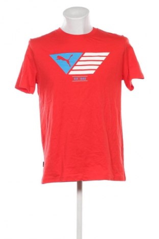 Pánské tričko  PUMA, Velikost XL, Barva Červená, Cena  379,00 Kč