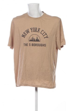 Męski T-shirt Primark, Rozmiar XXL, Kolor Beżowy, Cena 35,99 zł