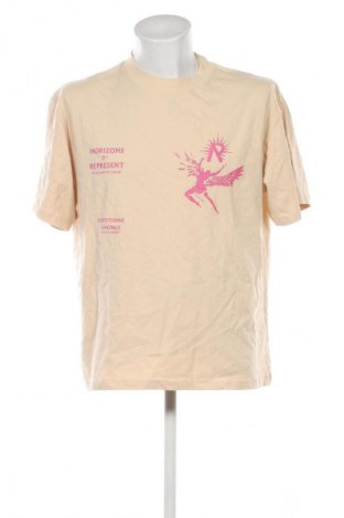 Herren Shirt Represent, Größe M, Farbe Beige, Preis 25,99 €