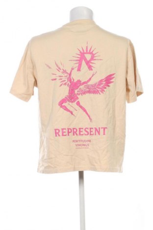 Herren Shirt Represent, Größe M, Farbe Beige, Preis 25,99 €