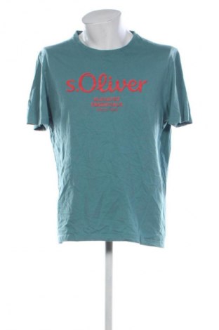 Tricou de bărbați S.Oliver, Mărime XL, Culoare Verde, Preț 45,99 Lei