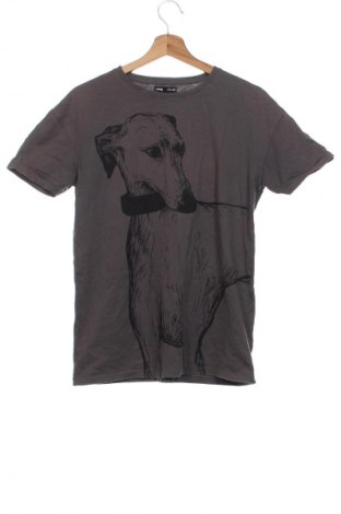 Męski T-shirt Sinsay, Rozmiar XS, Kolor Szary, Cena 52,42 zł