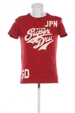Herren Shirt Superdry, Größe M, Farbe Rot, Preis 9,21 €