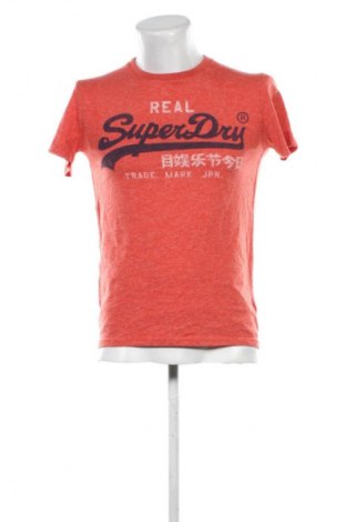 Herren T-Shirt Superdry, Größe S, Farbe Orange, Preis € 12,99