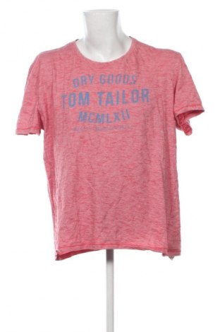 Męski T-shirt Tom Tailor, Rozmiar 3XL, Kolor Różowy, Cena 38,99 zł