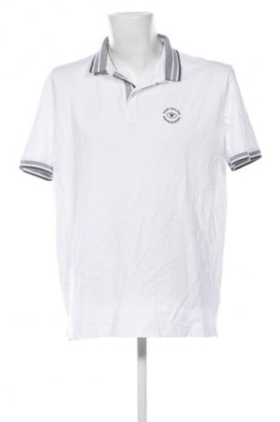 Męski T-shirt Tom Tailor, Rozmiar XXL, Kolor Biały, Cena 112,04 zł