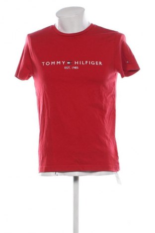 Pánské tričko  Tommy Hilfiger, Velikost M, Barva Červená, Cena  567,00 Kč