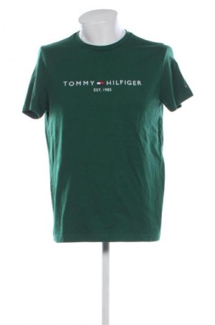 Tricou de bărbați Tommy Hilfiger, Mărime XL, Culoare Verde, Preț 126,99 Lei
