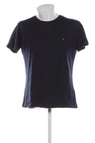 Męski T-shirt Tommy Hilfiger, Rozmiar XL, Kolor Niebieski, Cena 117,99 zł